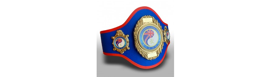 CUSTOM CHAMPIONSHIP BELT PRO286/G/CUSTOM - AVAILABLE IN 10 COLOURS